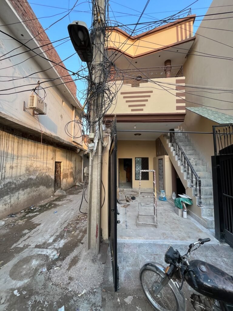 2.5 Marla Corner House Double Storey for Sale – Sabzazaar Colony, Near Bosan Road, Multan in Sabzazaar colony